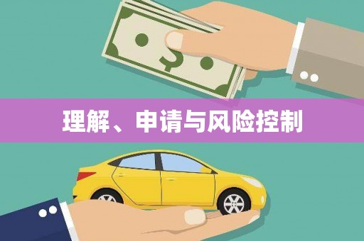 盐田理解、申请与风险控制