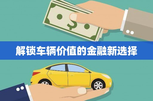 盐田解锁车辆价值的金融新选择