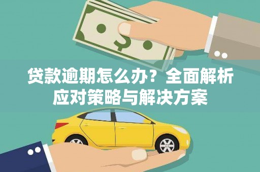 盐田贷款逾期怎么办？全面解析应对策略与解决方案