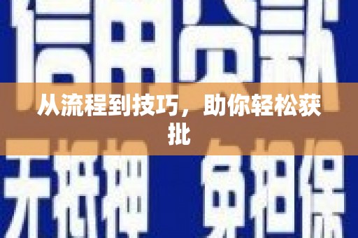 盐田从流程到技巧，助你轻松获批