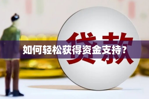 盐田如何轻松获得资金支持？