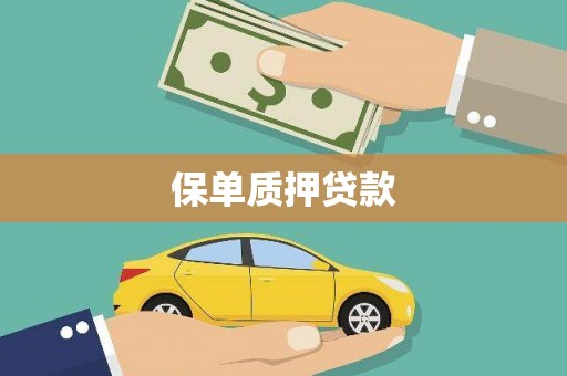 盐田保单质押贷款