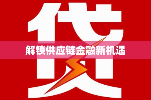 盐田解锁供应链金融新机遇