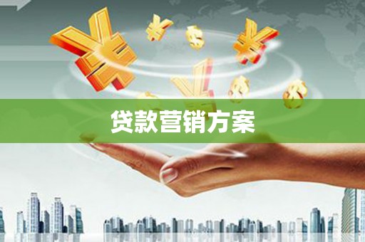 盐田贷款营销方案